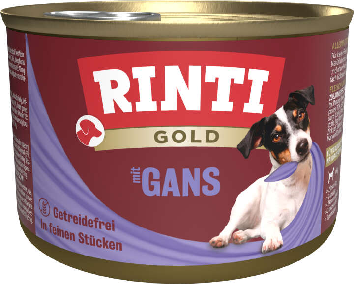RINTI Hunde-Nassfutter Gold Gans
